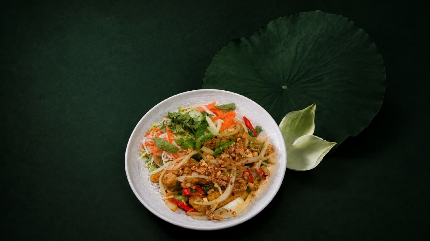 Bun Mam Chick Ain't vegan vermicelli bowl