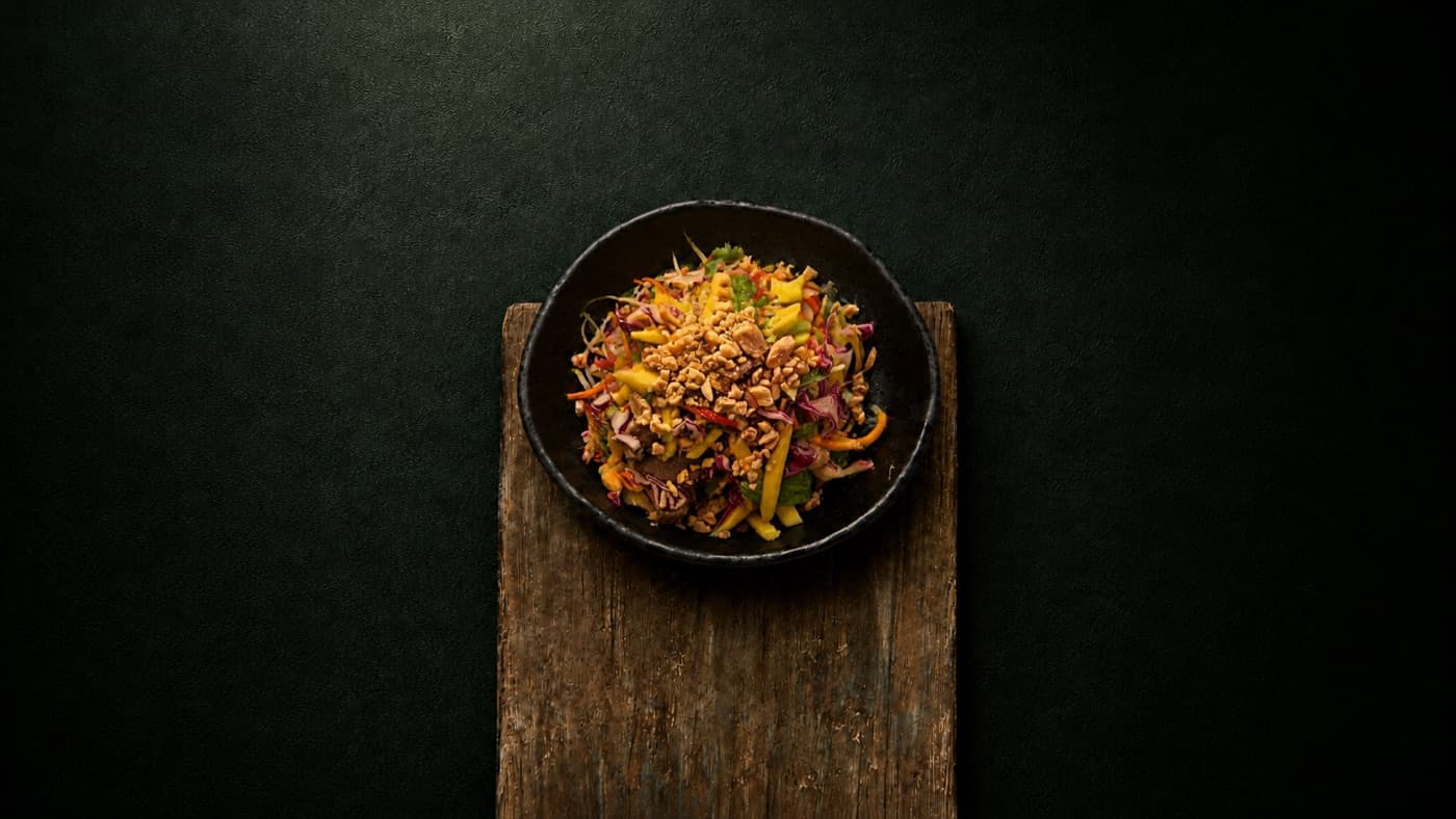 Ha Giang mango and beef salad