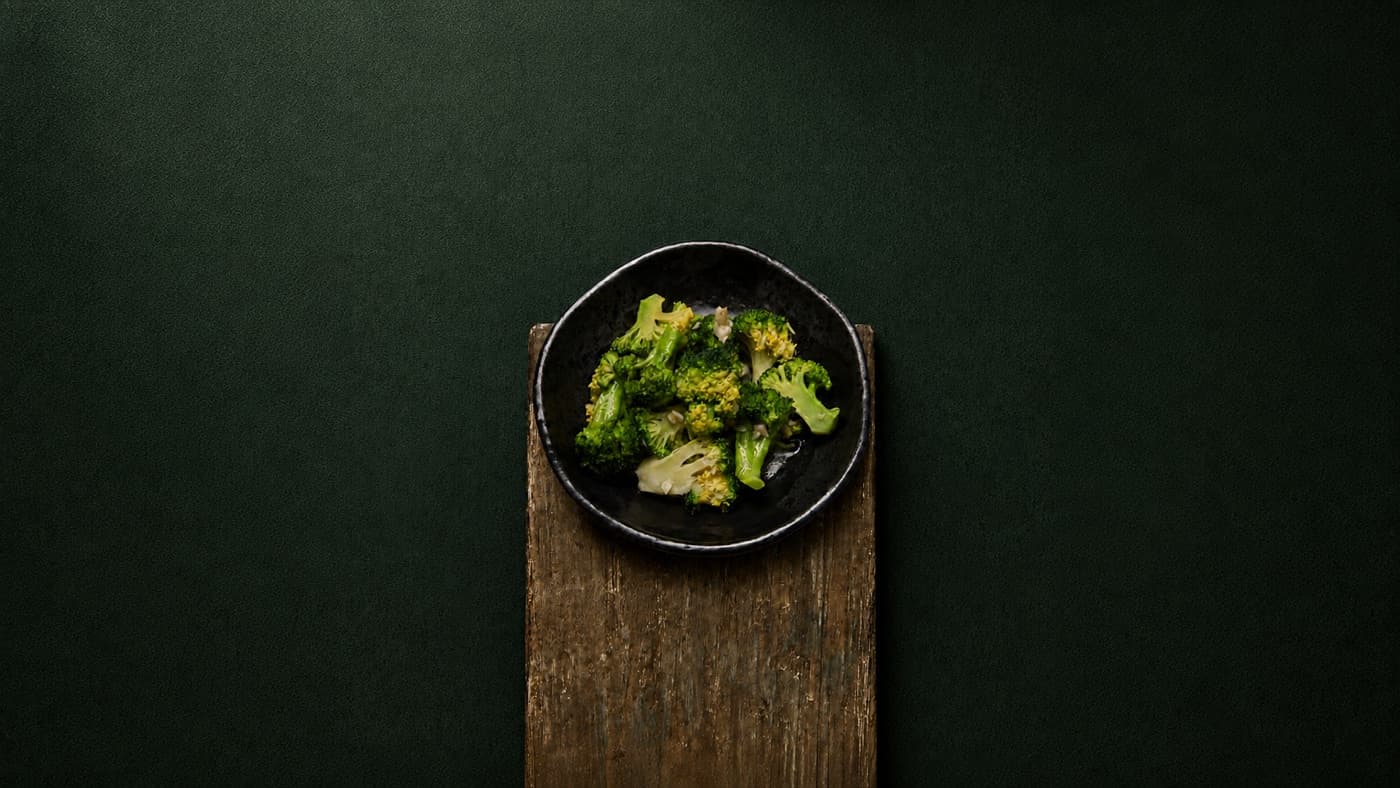 Stir-fried broccoli
